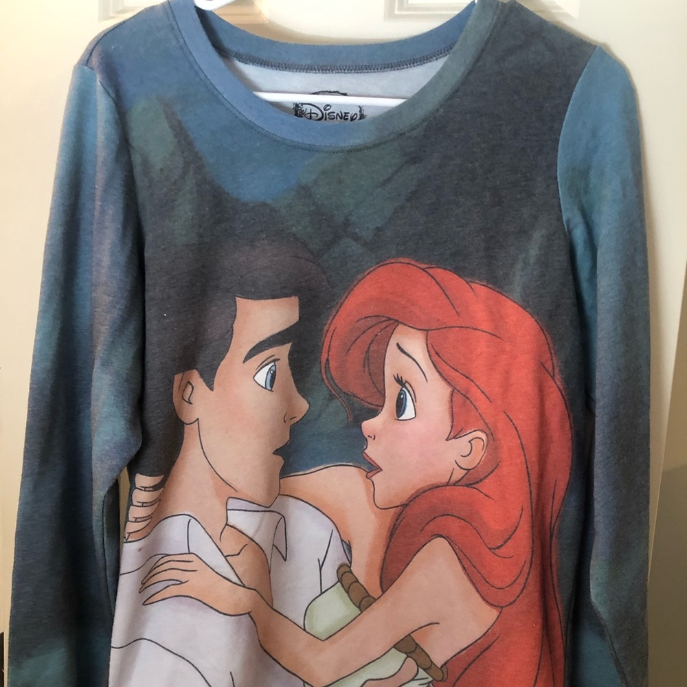 Disney’s Little Mermaid lightweight sweatshirt/tee